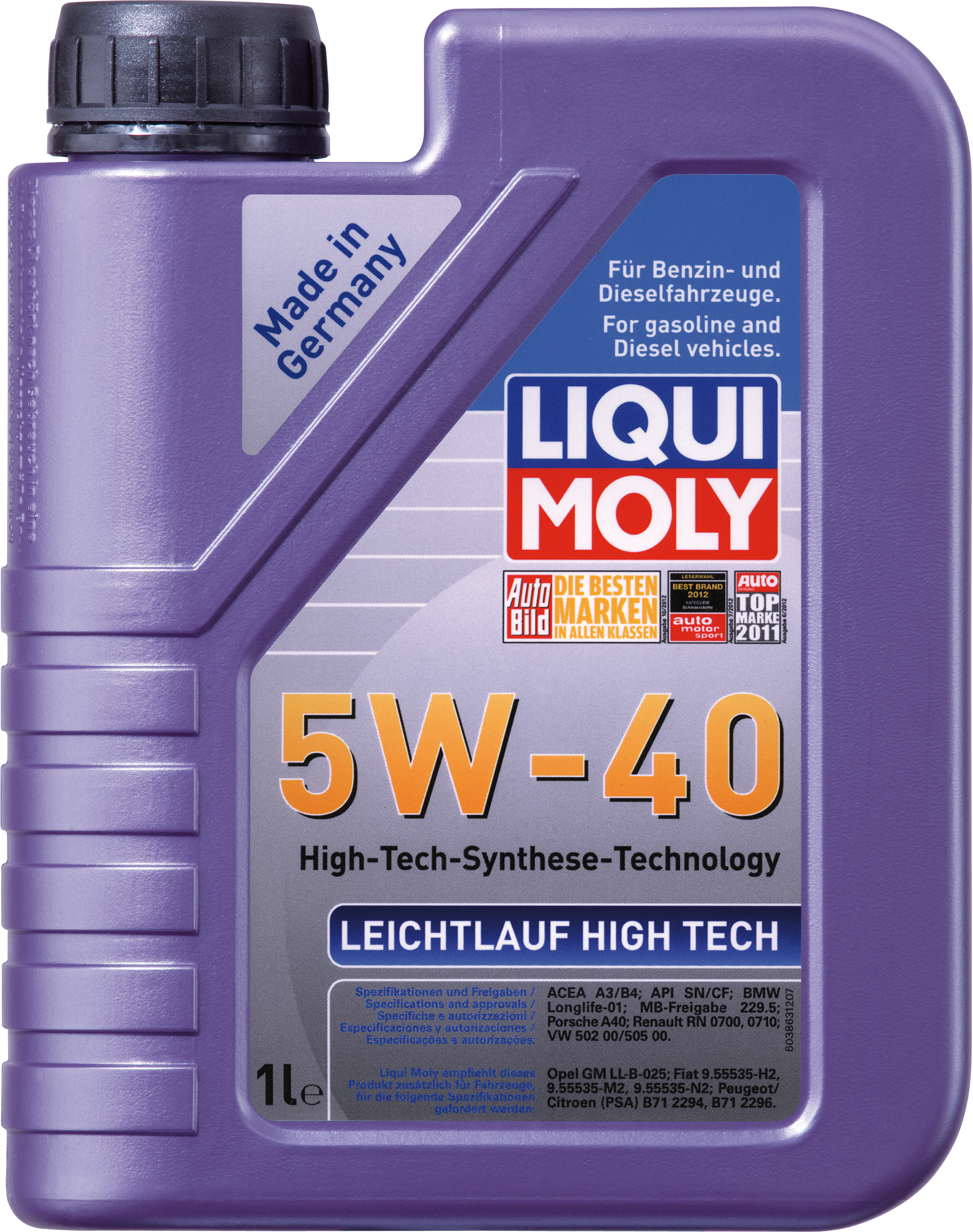 Купить Liqui moly 3863 НС-синтетическое моторное масло