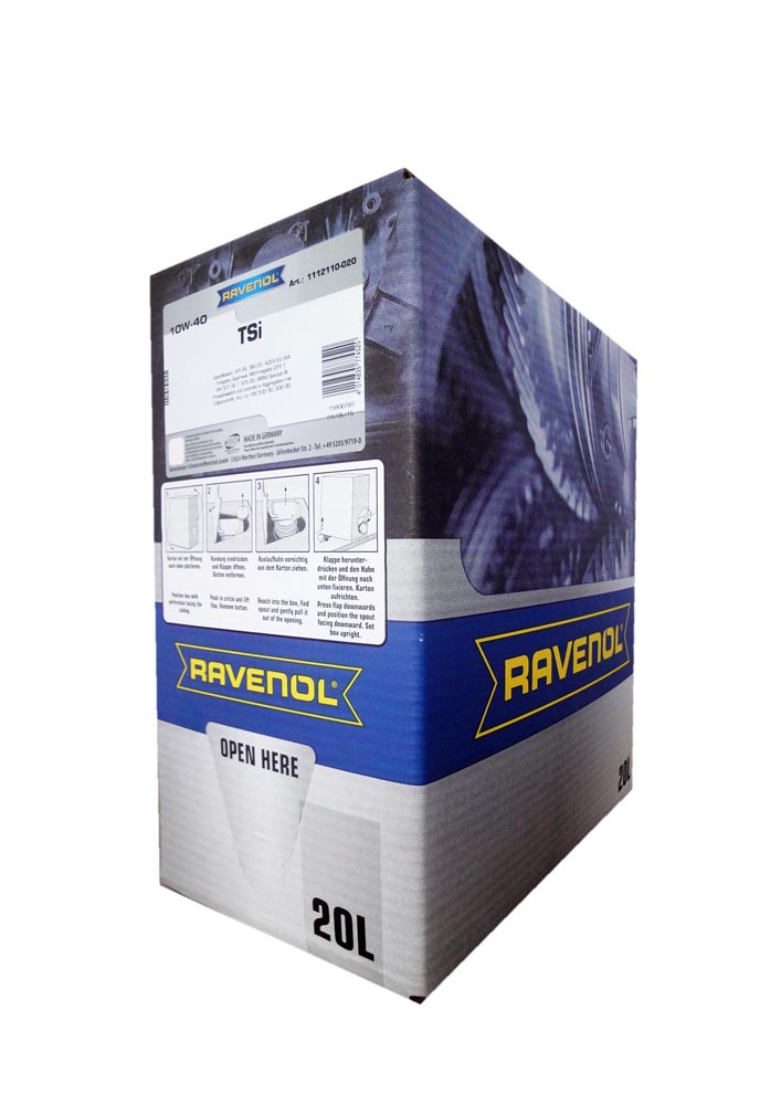 Купить Ravenol 4014835774520 TSI SAE 10W-40 (20л) ecobox