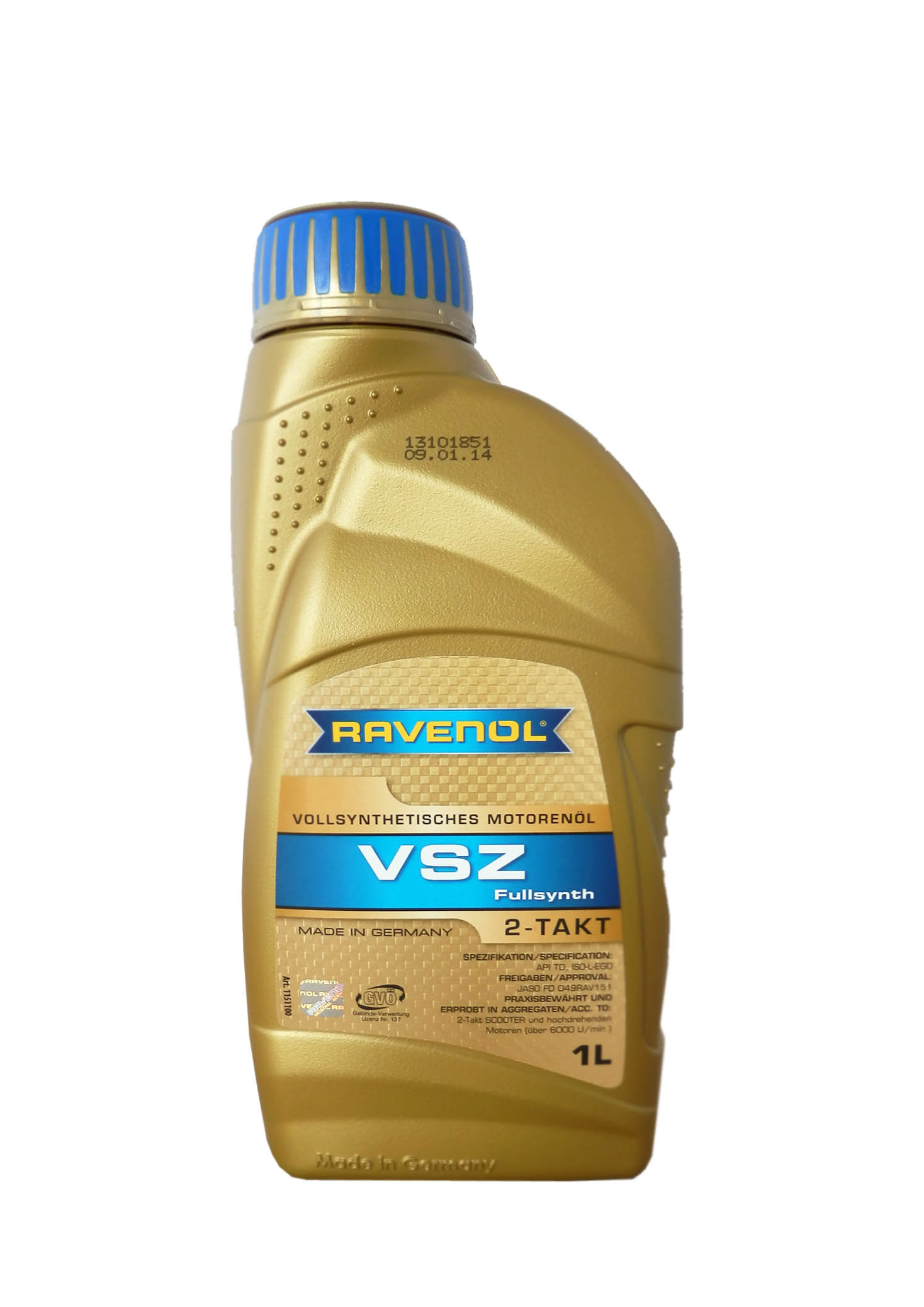 Купить Ravenol 4014835727212 для 2-Такт VSZ Zweitaktoel Vollsynth.(1л) new